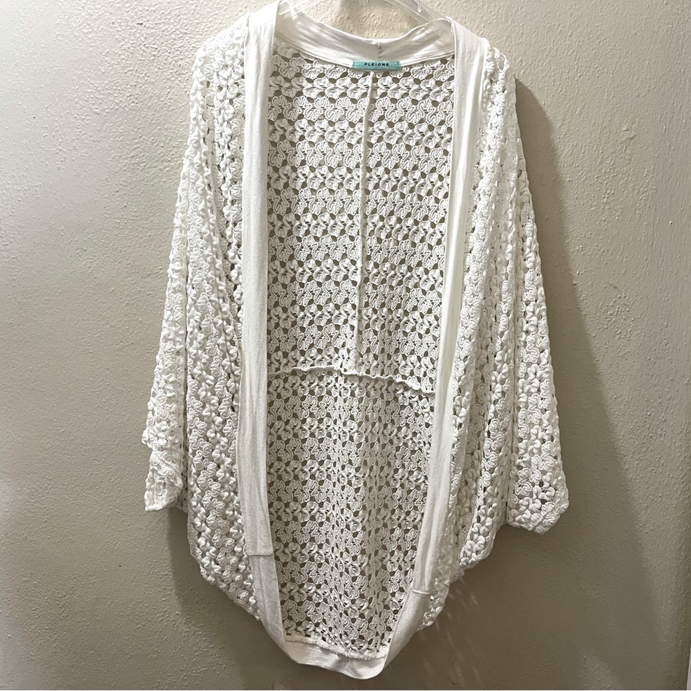 Pleione crochet shrug women’s size large